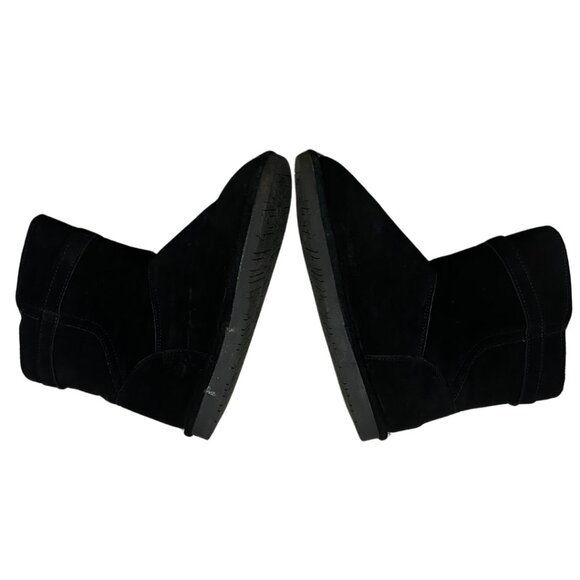 Women's Black Buckle BearPaw Boots Size 10 - Picture 9 of 10